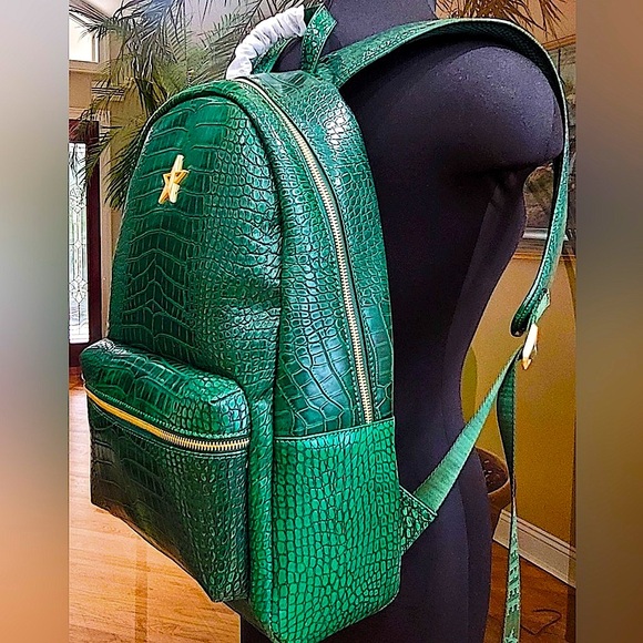 Jeffree Star Handbags - 🆕🐊JEFFREE STAR: Blood Money Crocodile Backpack